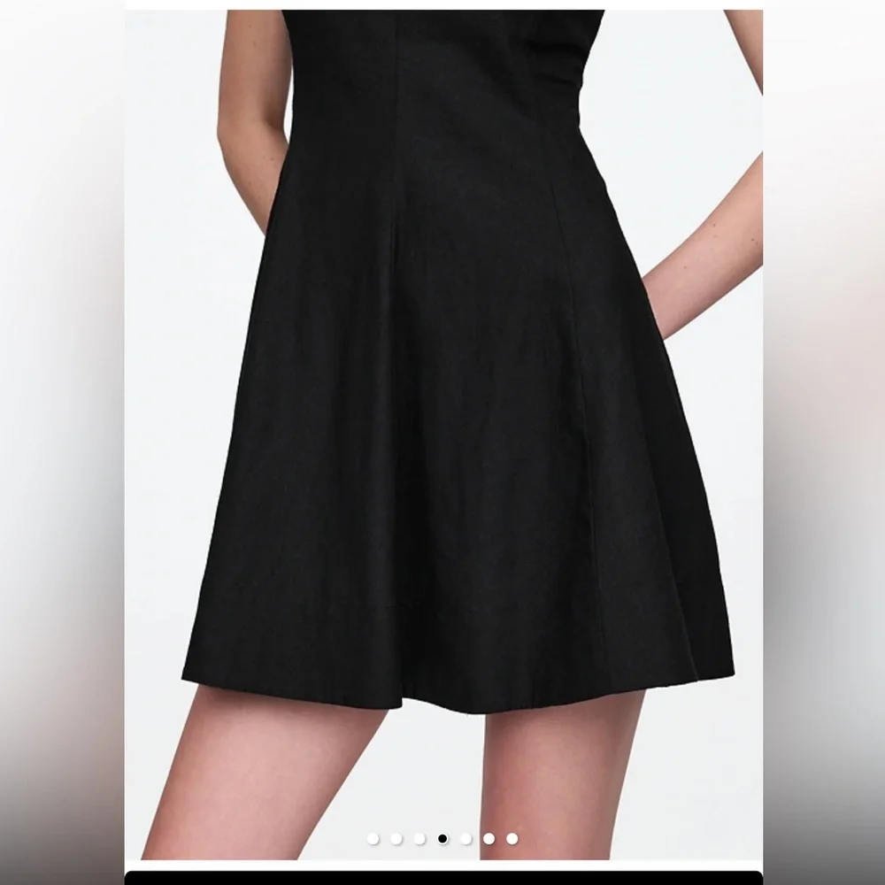 GAP linen blend dress NWT